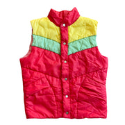 "Weather Watcher" 1970s Puffer Vest